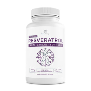 Resveratrol 600 Mg - High Potency Antioxidant Formula 60 Capsules