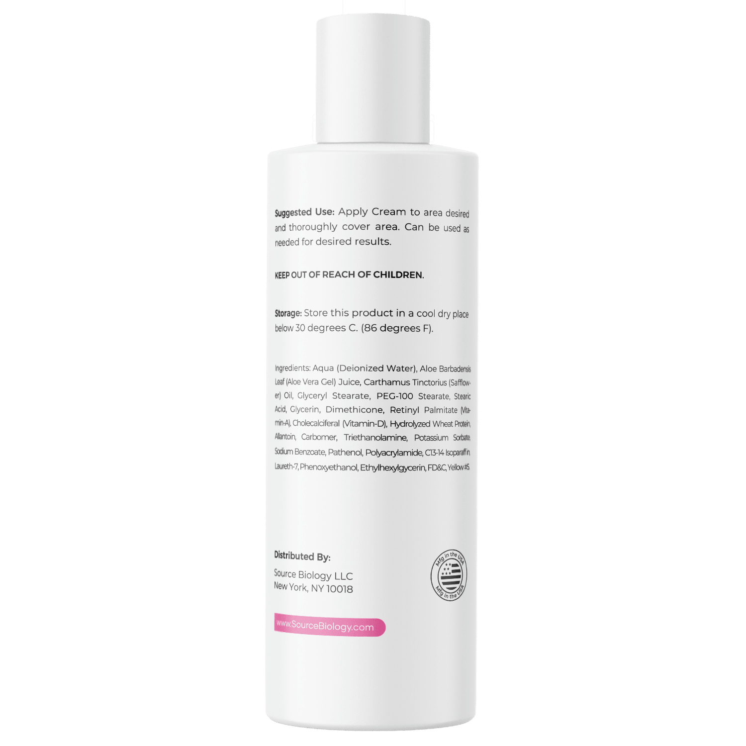 Stretch Mark Prevention Cream with Vitamins A and D 4 Oz