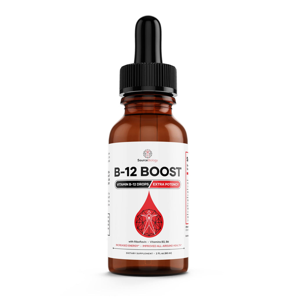 B12 Boost - Vitamin B12 Drops – Source Biology