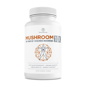 Mushroom 10X  Blended Mushrooms 60 Capsules